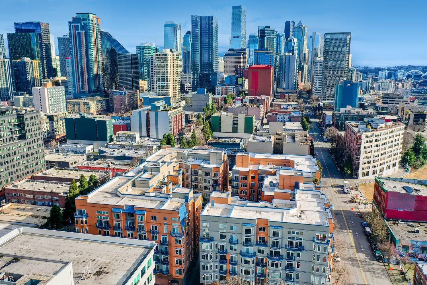 Modern Downtown Top Floor Penthouse With Bay Views Seattle Dış mekan fotoğraf